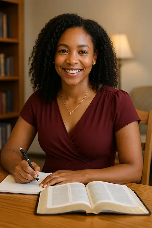 african american woman teaching biblical femininity