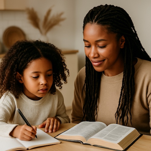 christian mom daughter bible study