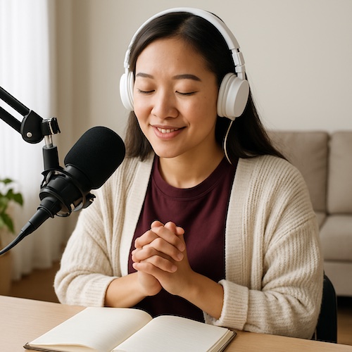christian woman guided prayer podcast blog