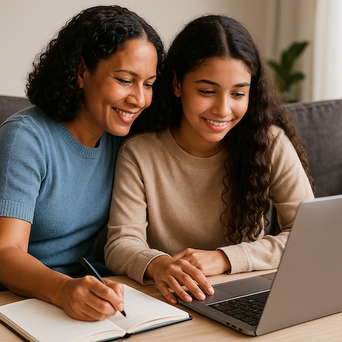 afro latina mentor teen digital modesty journals