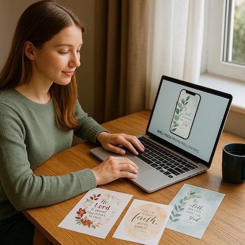 bible memory phone wallpaper packs christian woman designing