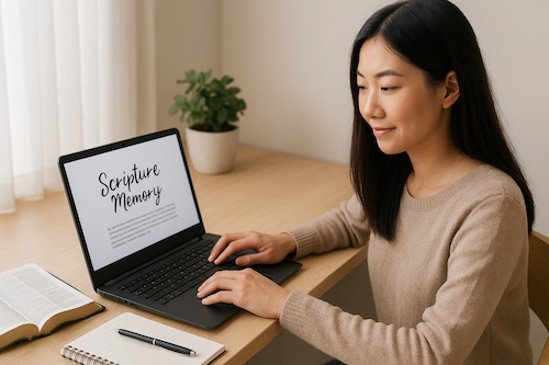 best web hosting christian women scripture memory email devotionals laptop