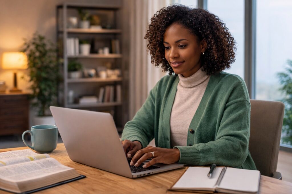 strong hosting for christian devotional writers modern faith office