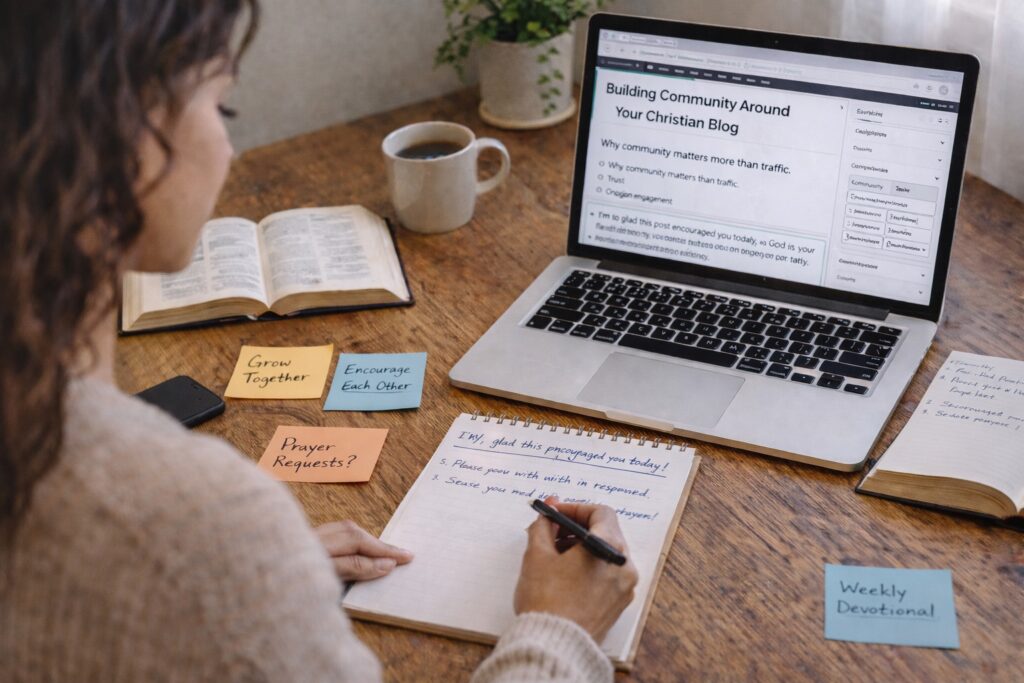 building community around your christian blog