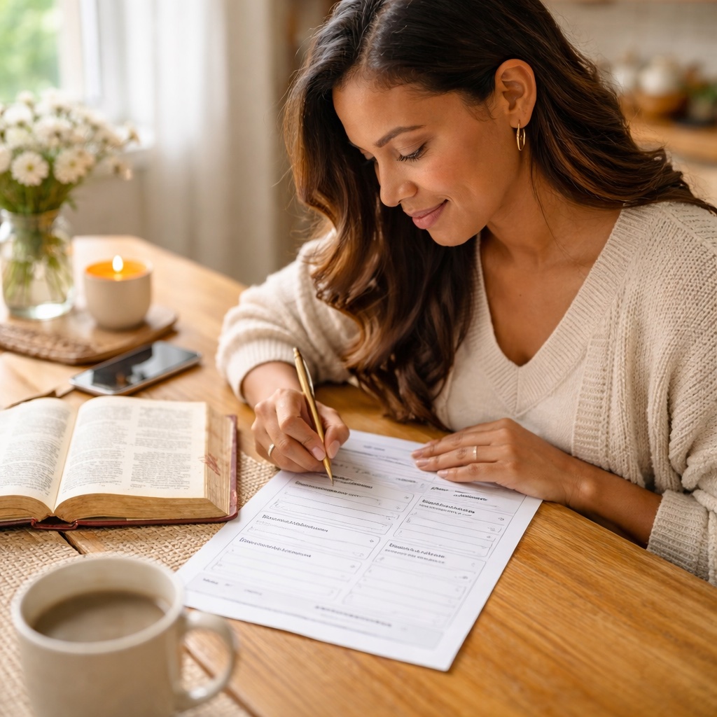 creating bible study printables latina woman home bible study