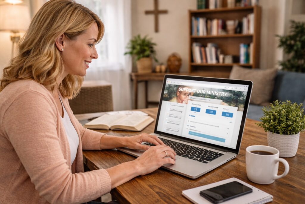 donation tools for christian ministries