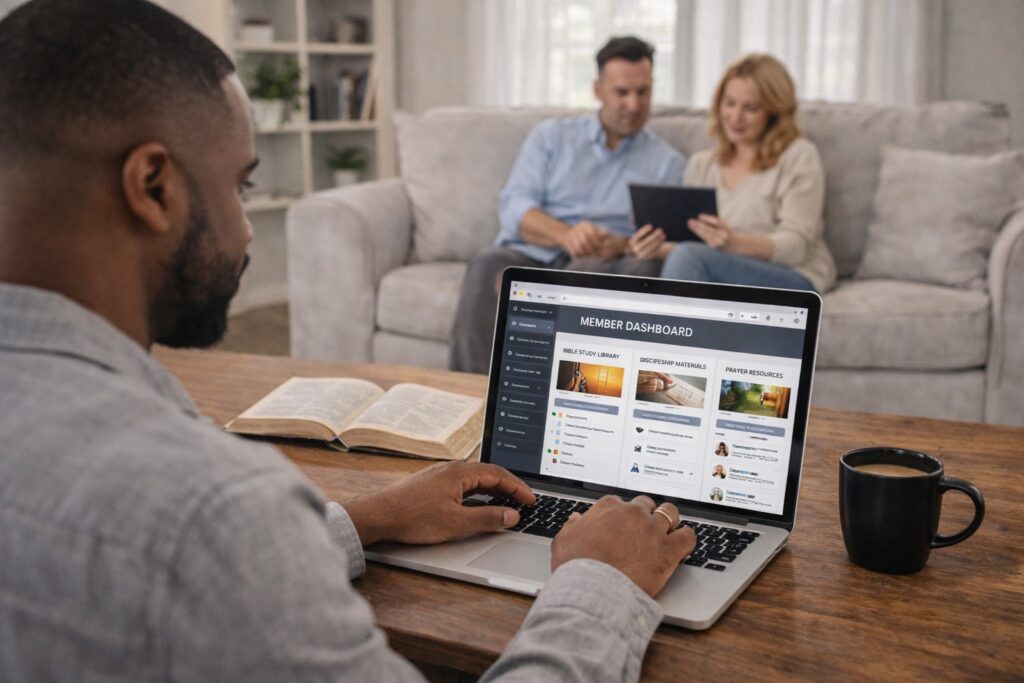 membership platforms for ministry websites