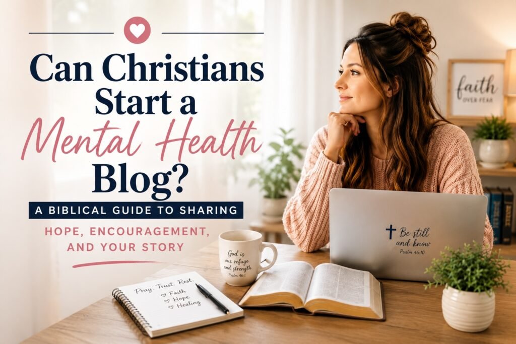 can christians start mental health blog