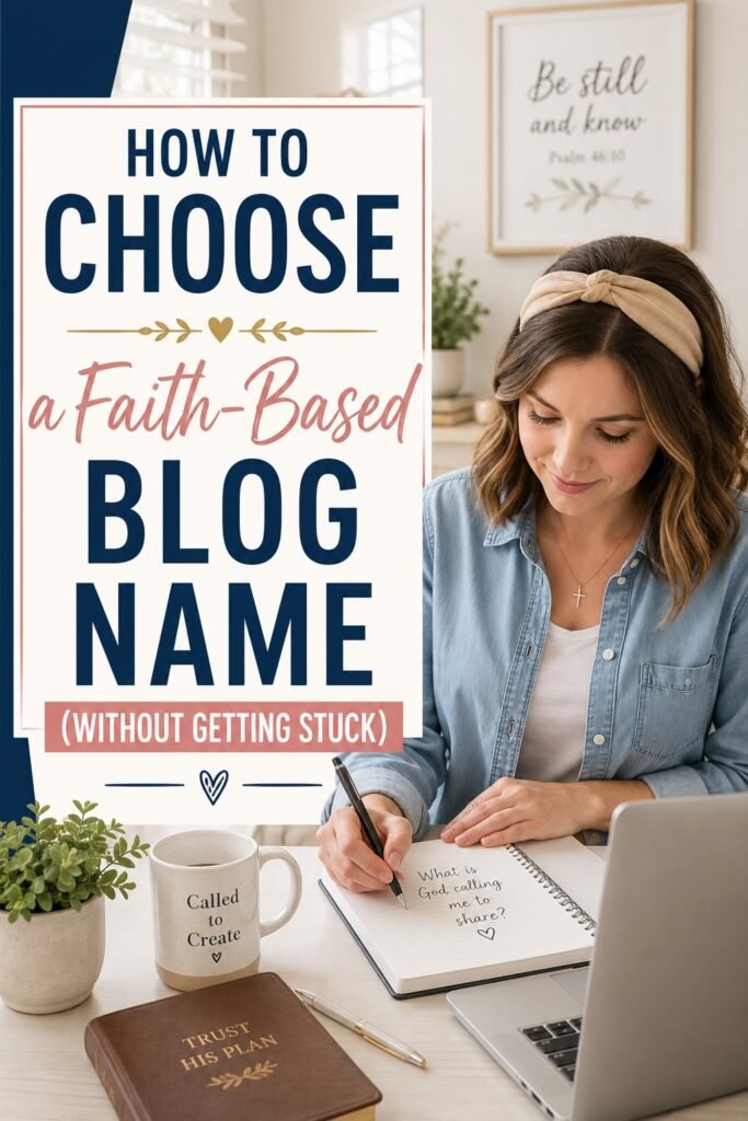 choose faith based blog name