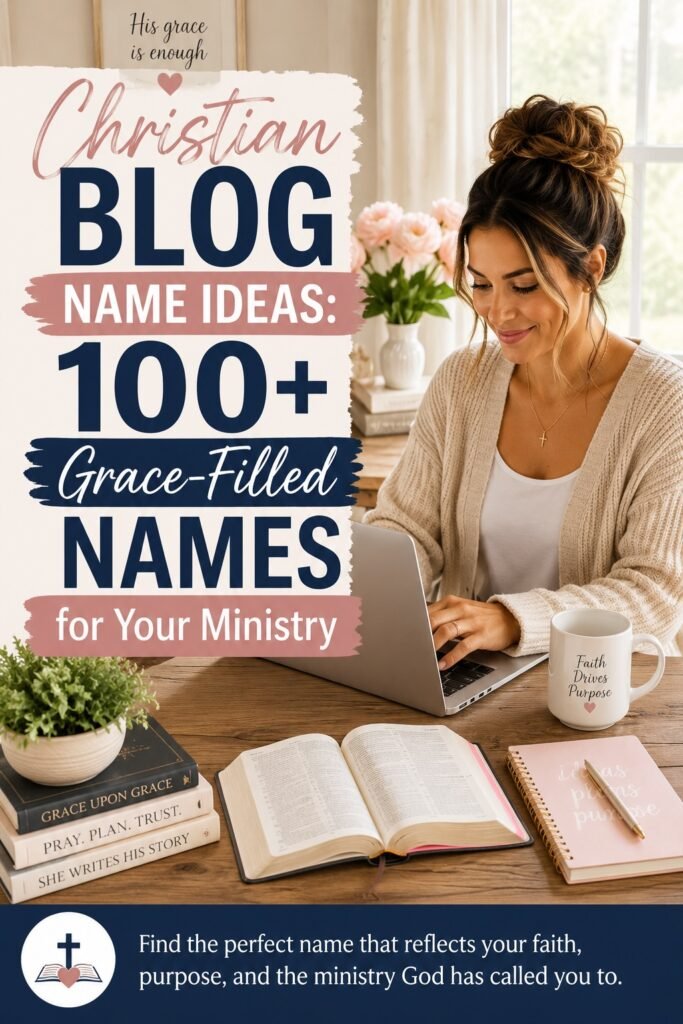 christian blog name ideas grace filled names