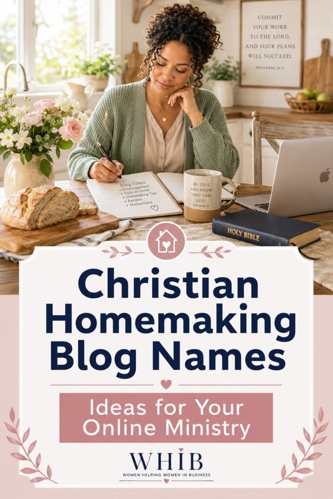 christian homemaking blog names