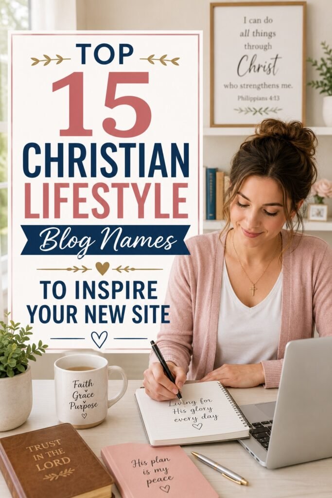 christian lifestyle blog names