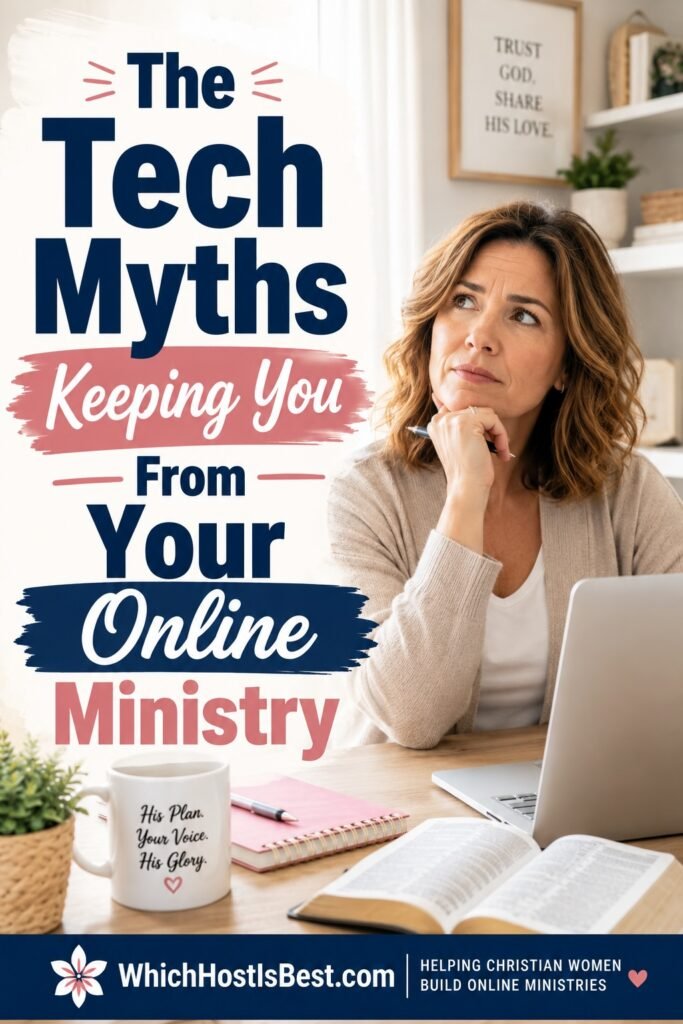 start a christian blog technology myths